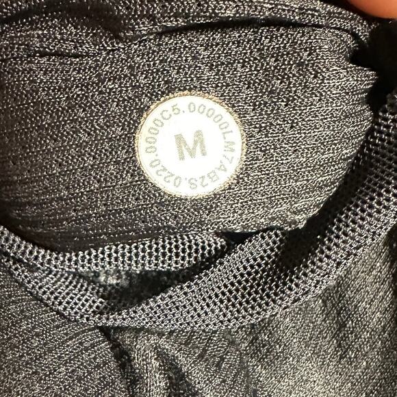 Lululemon Surge Short 6" Updated All Court Texture Deep Coal Black Men's Medium - Picture 7 of 10